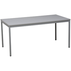 Gürkan Mehrzwecktisch grau rechteckig, Vierkantrohr grau, 140,0 x 80,0 x 75,0 cm Gürkan Mehrzwecktisch grau rechteckig, Vierkantrohr grau, 140,0 x 80,0 x 75,0 cm von Gürkan