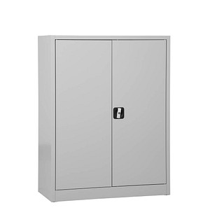 Gürkan Stahlschrank 100027 lichtgrau 92,0 x 42,0 x 120,0 cm, aufgebaut von Gürkan