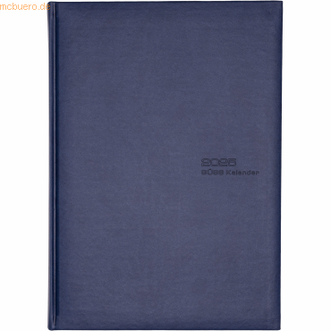Güss Buchkalender 1 Tag/Seite 145x205mm blau 2024 von Güss