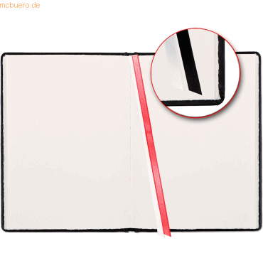Güss Gästebuch A4 Leder schwarz 30 Seiten Büttenpapier Güss Gästebuch A4 Leder schwarz 30 Seiten Büttenpapier von Güss