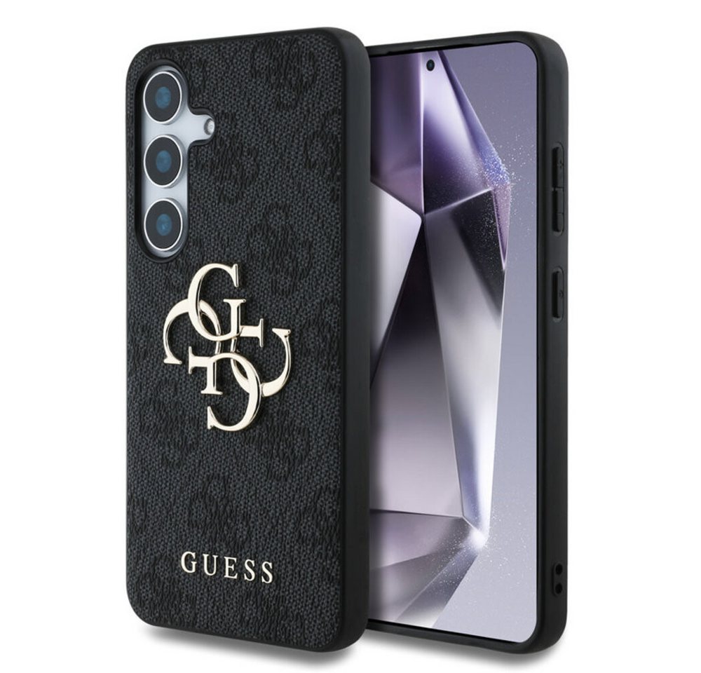 Guess Handyhülle GUESS Case f. Samsung Galaxy S25 Big Metal Logo Hülle Cover Schwar Guess Handyhülle GUESS Case f. Samsung Galaxy S25 Big Metal Logo Hülle Cover Schwar von Guess