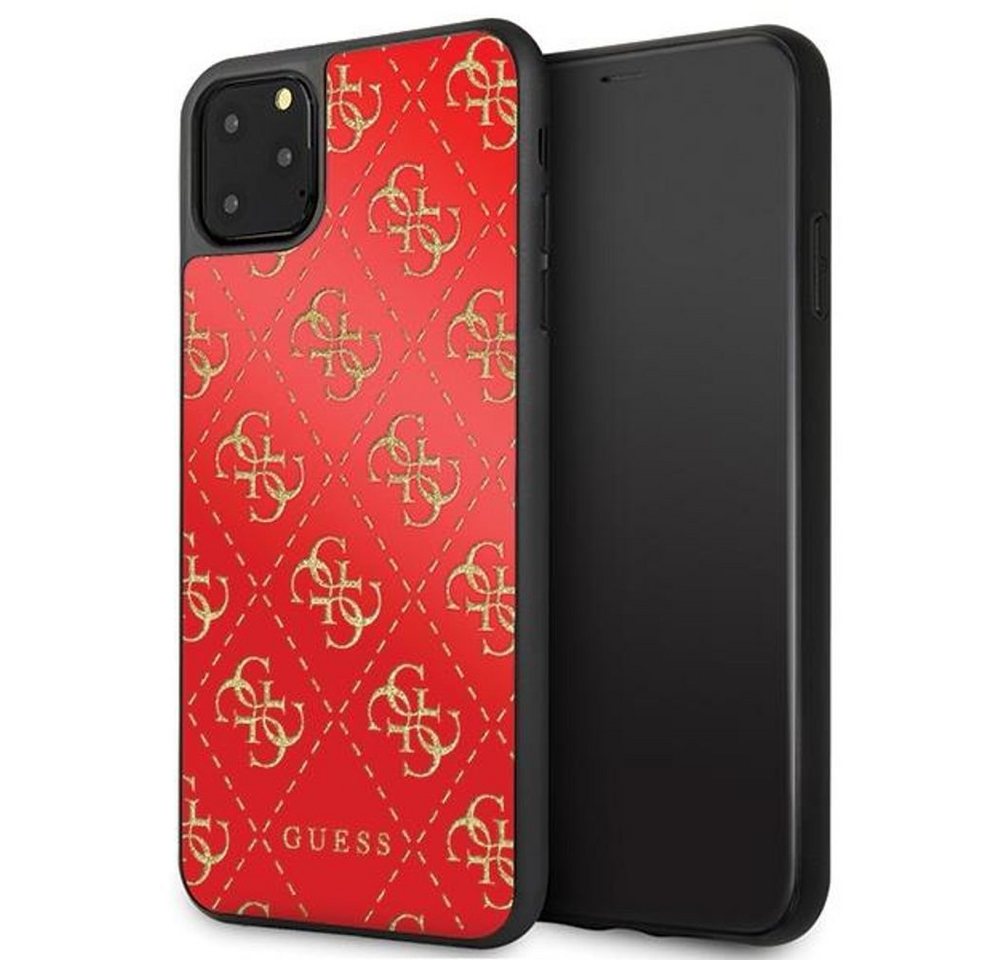 Guess Handyhülle Guess GUHCN654GGPRE iPhone 11 Pro Max rot / rotes von Guess