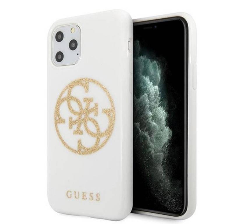 Guess Handyhülle Guess GUHCN65TPUWHGLG iPhone 11 Pro Max weiß / wei von Guess