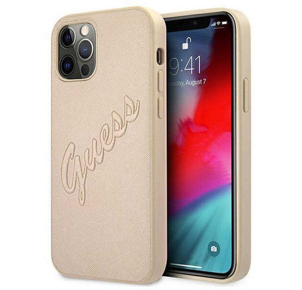 Guess Handyhülle Guess GUHCP12LRSAVSLG iPhone 12 Pro Max 6,7 gold von Guess