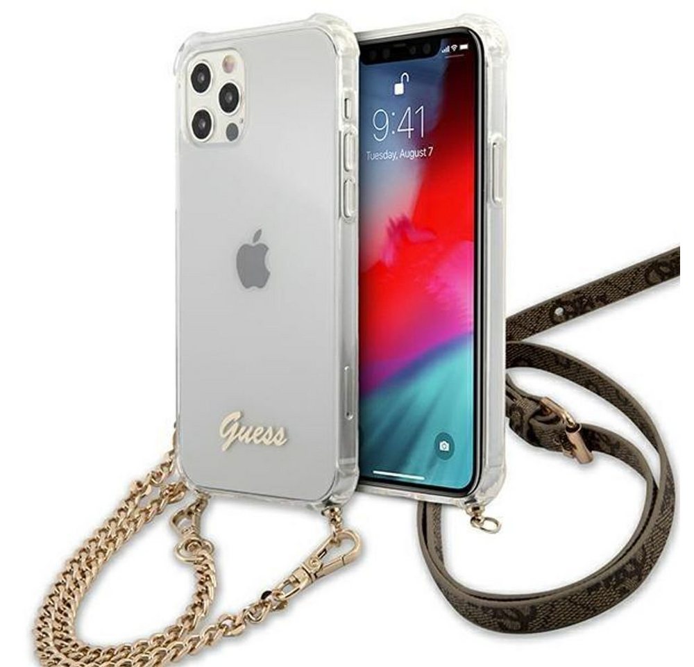 Guess Handyhülle Guess GUHCP12MKC4GSGO iPhone 12/12 Pro 6.1 Transpa von Guess