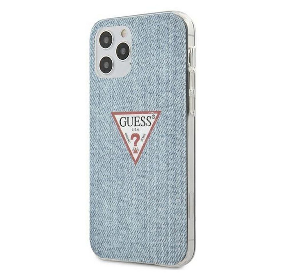 Guess Handyhülle Guess GUHCP12MPCUJULLB iPhone 12/12 Pro 6,1 blau von Guess