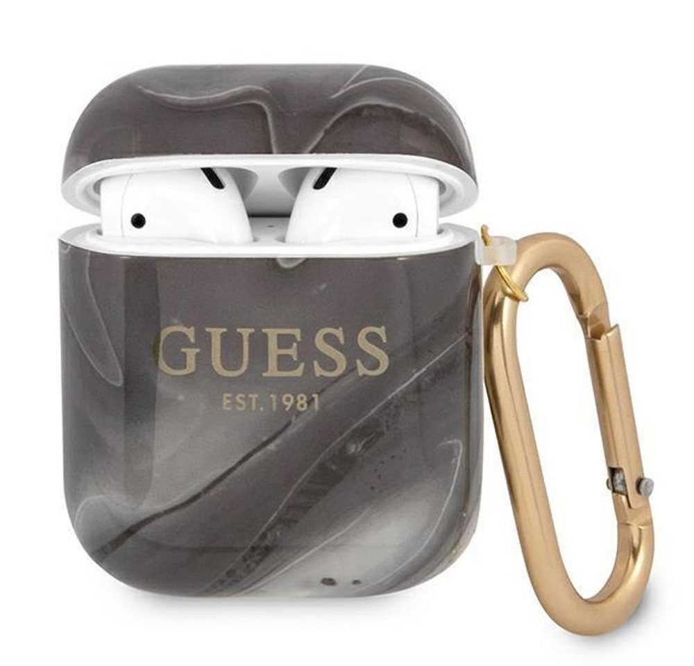 Guess Kopfhörer-Schutzhülle Guess GUA2UNMK AirPods Hülle schwarz / schwarz Mar von Guess