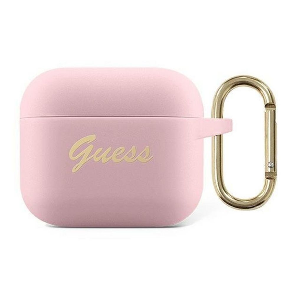 Guess Kopfhörer-Schutzhülle Guess GUA3SSSI AirPods 3 Hülle pink / pink Silikon von Guess