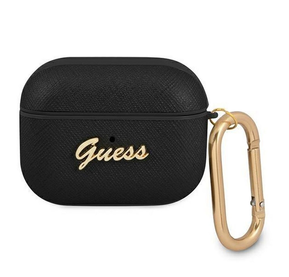 Guess Kopfhörer-Schutzhülle Guess GUAPSASMK AirPods Pro Hülle schwarz / schwar von Guess