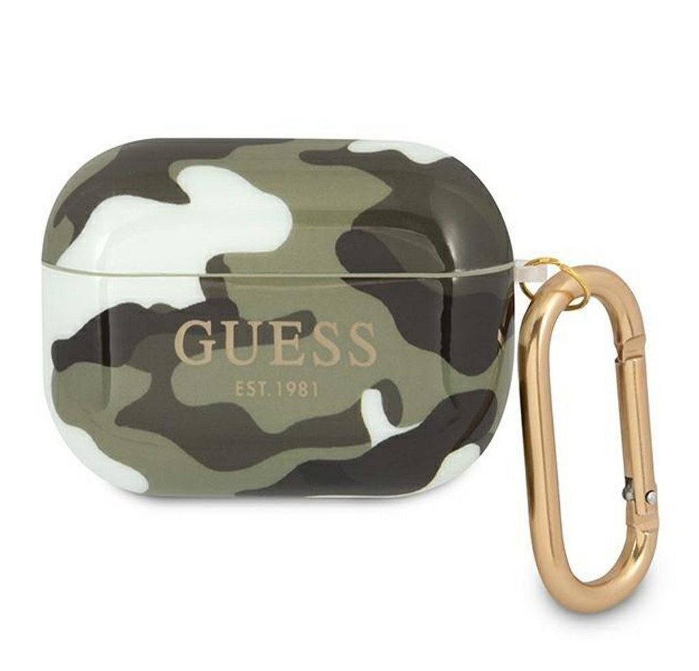 Guess Kopfhörer-Schutzhülle Guess GUAPUCAMA AirPods Pro Hülle grün / khaki Cam von Guess