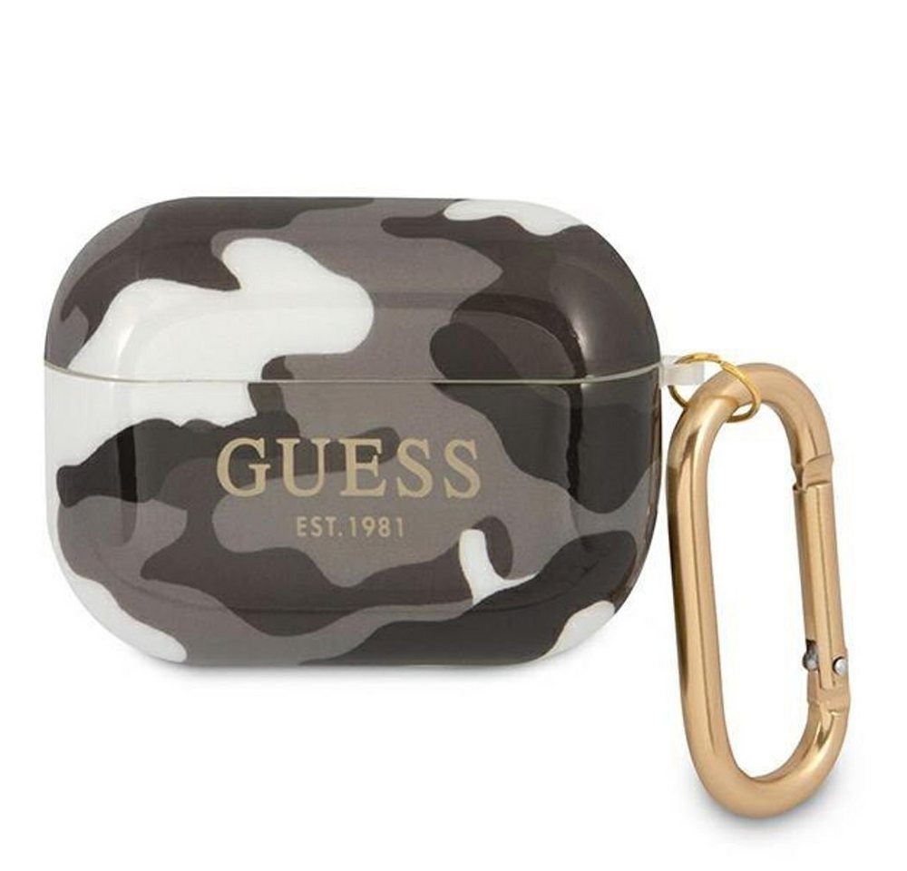 Guess Kopfhörer-Schutzhülle Guess GUAPUCAMG AirPods Pro Hülle schwarz / schwar von Guess