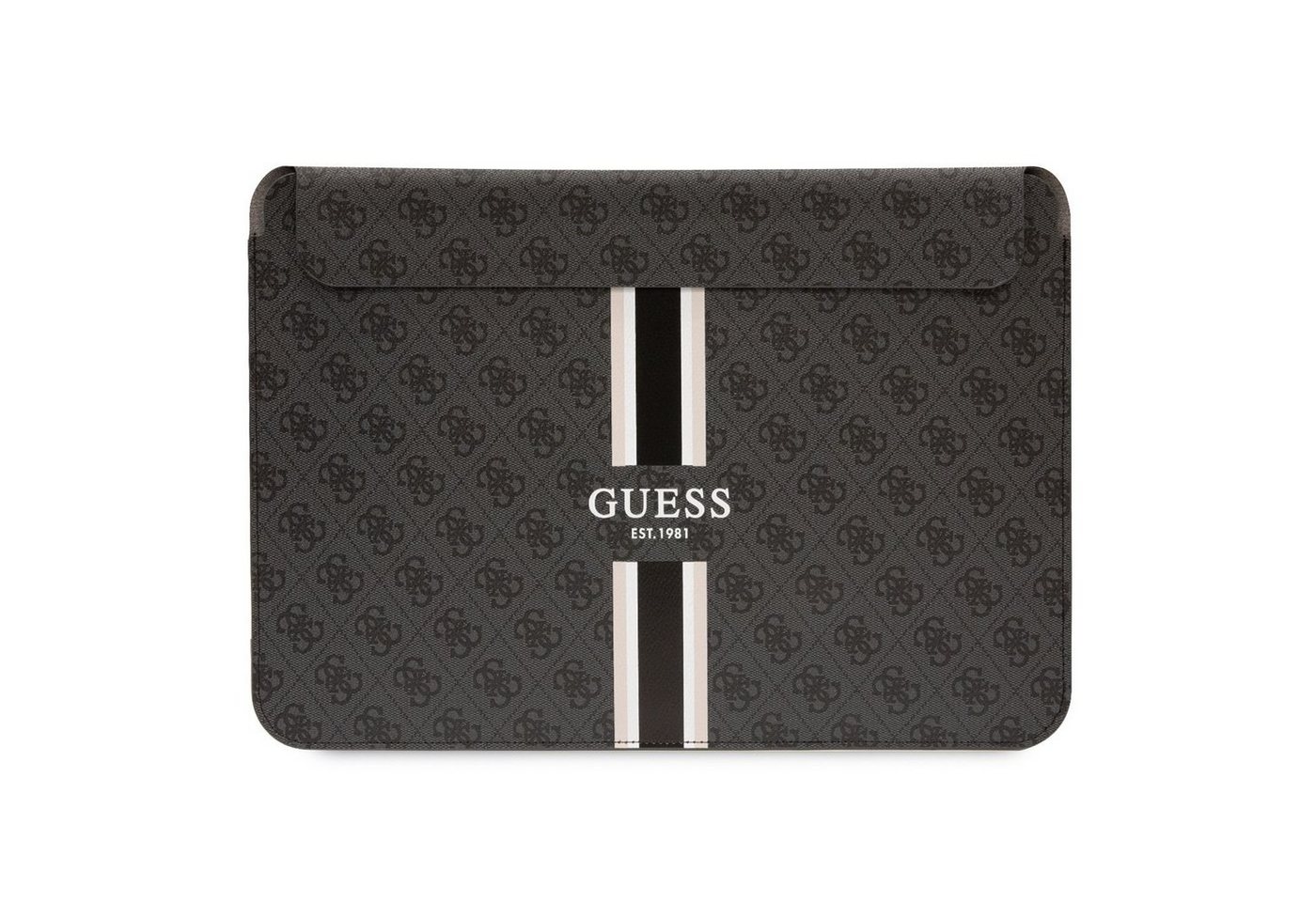 Guess Laptop-Hülle Guess PU 4G Printed Stripes Computer Sleeve 16 schwarz Schutzhülle" von Guess