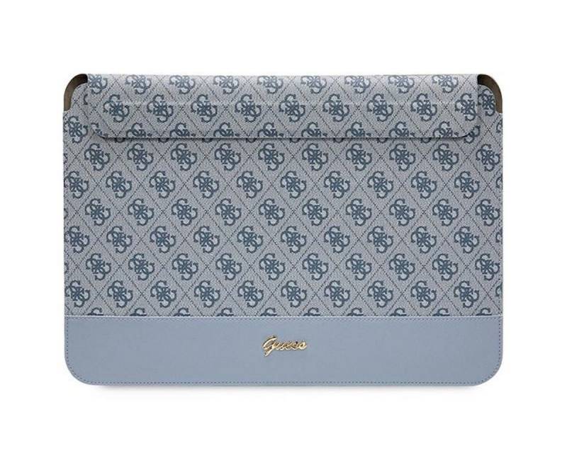 Guess Laptop-Hülle Guess Universell bis 14 Notebook Tasche 4G Stripe Metall Logo Blau" von Guess