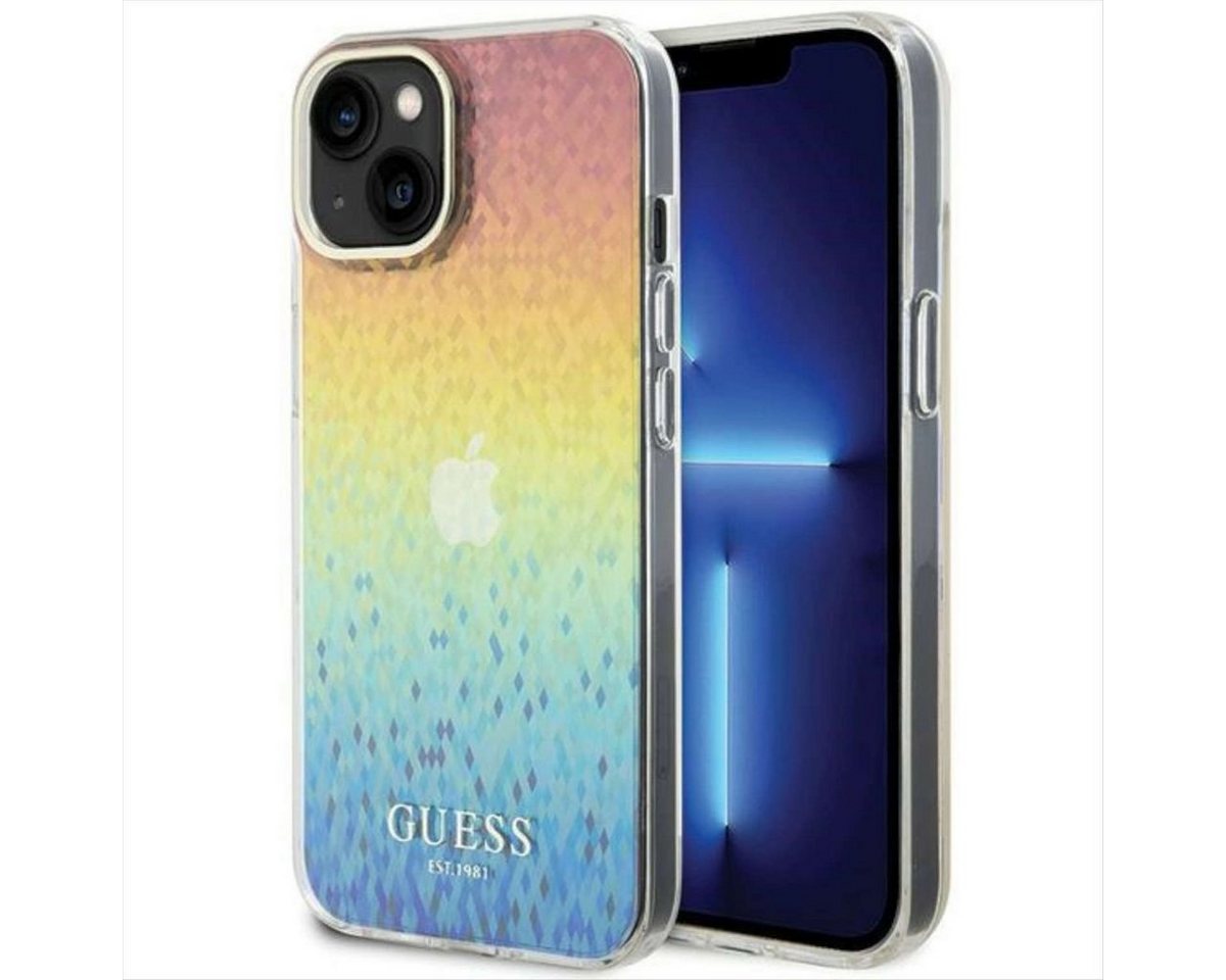 Guess Smartphone-Hülle Guess Apple iPhone 15 Schutzhülle Cover Hülle Mirror Disco Mehrfarbig Guess Smartphone-Hülle Guess Apple iPhone 15 Schutzhülle Cover Hülle Mirror Disco Mehrfarbig von Guess