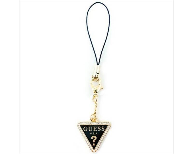 Guess Smartphone-Hülle Guess Phone Strap Triangle Diamond Charm with Rhinestones Anhänger von Guess