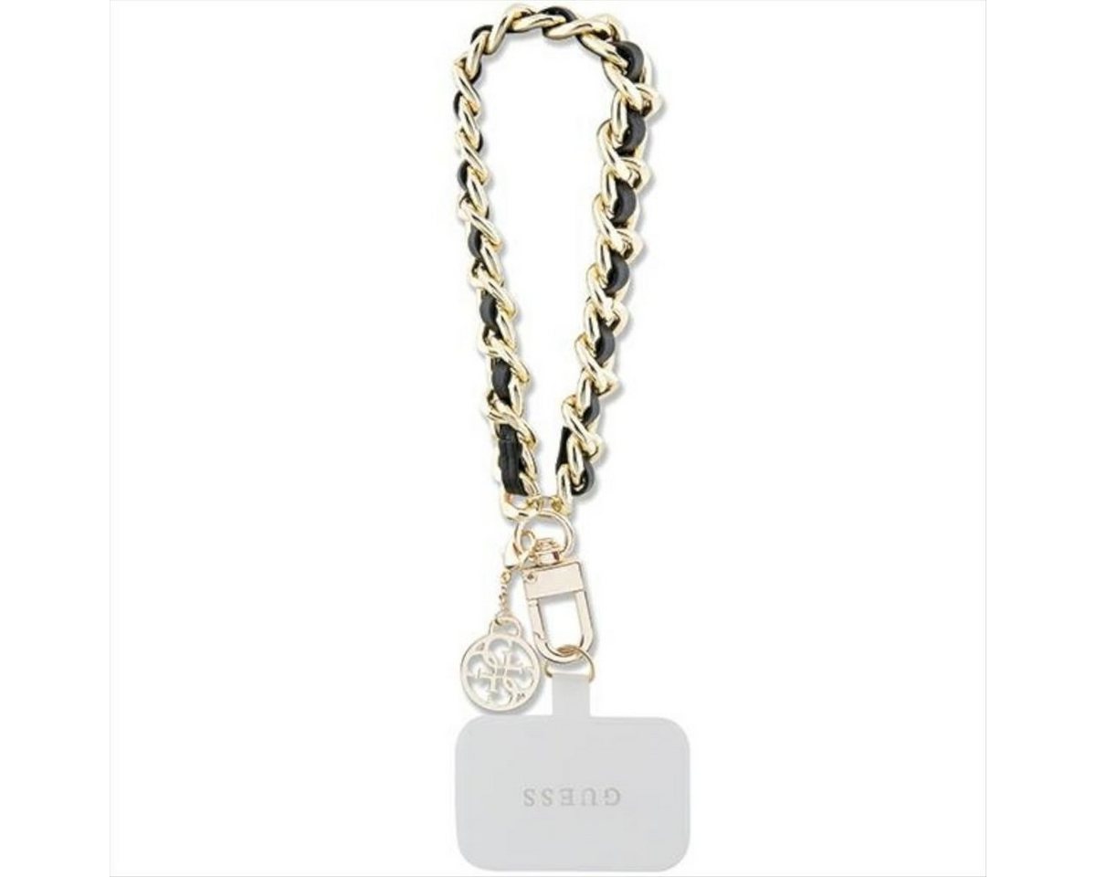 Guess Smartphone-Hülle Guess Saffiano Chain Kette Universell Umhängekette 4G Charm Schwarz Guess Smartphone-Hülle Guess Saffiano Chain Kette Universell Umhängekette 4G Charm Schwarz von Guess