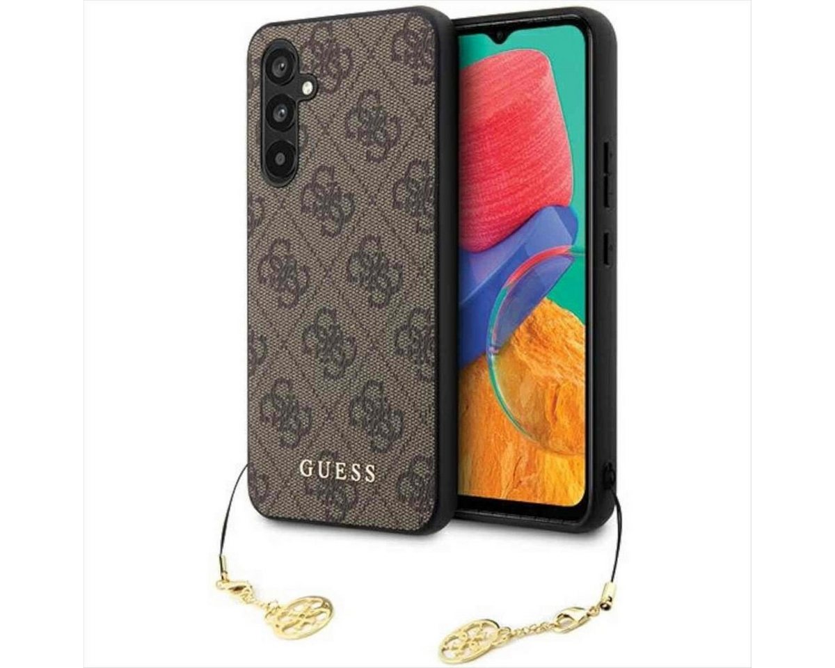 Guess Smartphone-Hülle Guess Samsung Galaxy S23 FE Schutzhülle Hardcase 4G Charms Collection von Guess