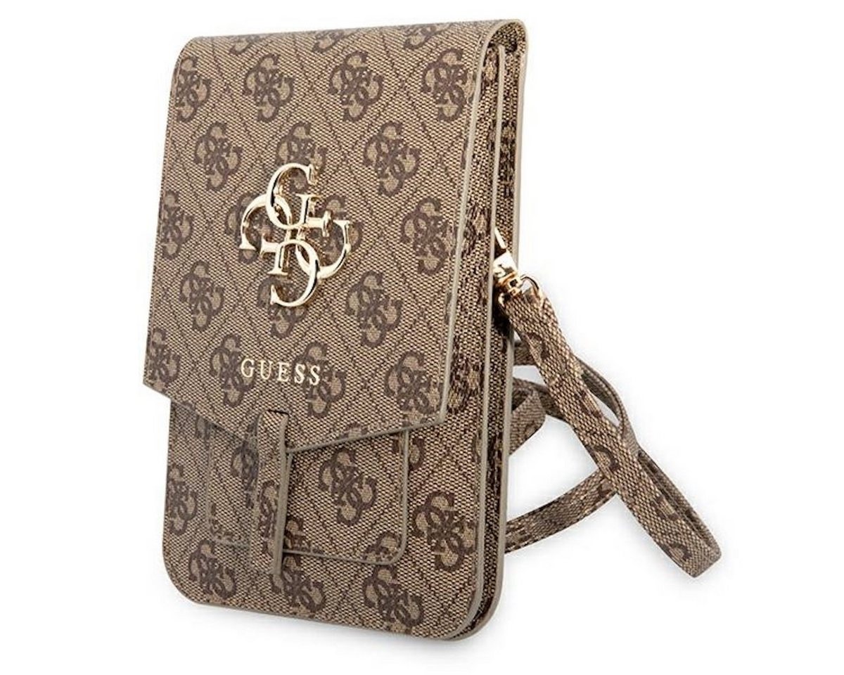 Guess Smartphone-Hülle Guess Torebka Universell Handy Tasche Umhängetasche 4G Big Logo Braun Guess Smartphone-Hülle Guess Torebka Universell Handy Tasche Umhängetasche 4G Big Logo Braun von Guess