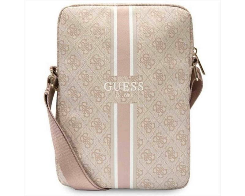Guess Tablet-Hülle Guess Universell bis 10" Tablet Tasche 4G Stripes Tablet Bag Pink von Guess
