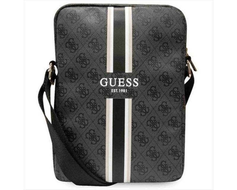 Guess Tablet-Hülle Guess Universell bis 10" Tablet Tasche 4G Stripes Tablet Bag Schwarz von Guess