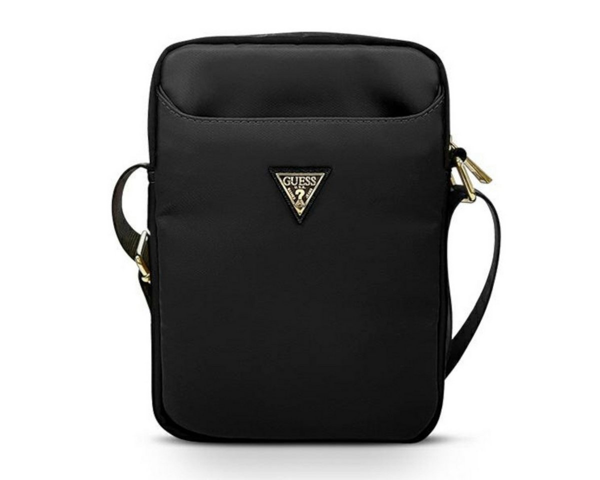 Guess Tablet-Mappe Guess Universal Handtasche für Tablets Schwarz Nylon Triangle Logo Collection von Guess