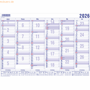 Güss Tafelkalender A5 12 Monate Kalendarium 2026 Güss Tafelkalender A5 12 Monate Kalendarium 2026 von Güss
