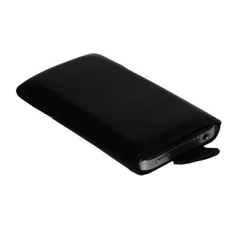 Handy Tasche Schutz Hülle Etui Sleeve Slim Case schwarz für Emporia Simplicity V27 von Gütersloher Shopkeeper