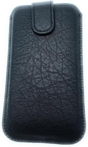 Handy Tasche Schutz Hülle Slim Case Cover Etui schwarz mit Magnetverschluss für Bea-Fon SL250 von Gütersloher Shopkeeper