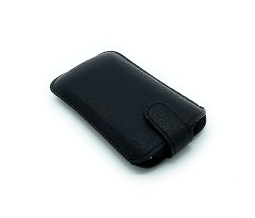 Handytasche für Nokia 105 4G / Nokia 105 4G (2023) - Handy Etui Schutz Hülle Cover Slim Case Sleeve schwarz mit Magnetverschluss von Gütersloher Shopkeeper