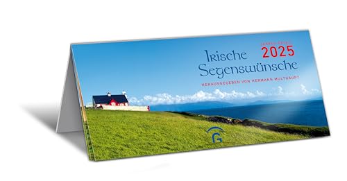 Irische Segenswünsche Jahres-Geleit 2025: Monatskalender zum Aufstellen m. Landschaftsbildern u. irischen Segenswünschen, 12 Monatsblätter m. Postkarten zum Ausschneiden, 21,0 x 10,5 cm Irische Segenswünsche Jahres-Geleit 2025: Monatskalender zum Aufstellen m. Landschaftsbildern u. irischen Segenswünschen, 12 Monatsblätter m. Postkarten zum Ausschneiden, 21,0 x 10,5 cm von Guetersloher Verlagshaus