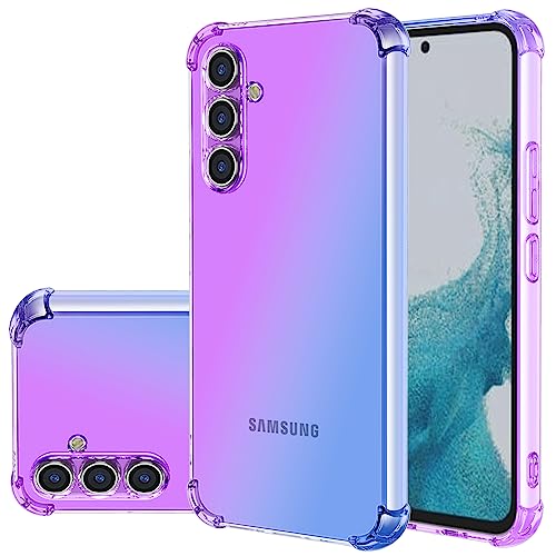 Gufuwo Hülle für Galaxy A54 Hülle, Samsung A54 5G SM-A546U Niedliche Hülle Mädchen Frauen, Farbverlauf Slim Anti Scratch Soft TPU Phone Cover Stoßfeste Schutzhülle für Samsung Galaxy A54 5G von Gufuwo