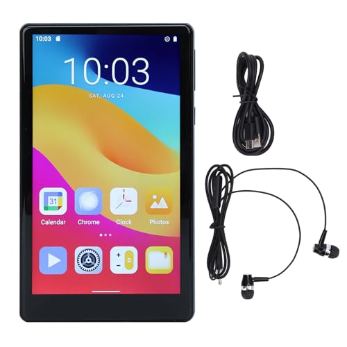 256 GB MP3-MP4-Player mit Bluetooth und WLAN, Android 11 MP3-MP4-Player mit 5,0-Zoll-Touchscreen und Lautsprecher, MP3-Musikplayer mit UKW-Radio, E-Book 256 GB MP3-MP4-Player mit Bluetooth und WLAN, Android 11 MP3-MP4-Player mit 5,0-Zoll-Touchscreen und Lautsprecher, MP3-Musikplayer mit UKW-Radio, E-Book von Gugxiom