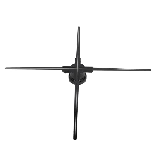 3D-Hologramm-Lüfter, 2000 X 1024 Auflösung, APP-Steuerung, WLAN-Hologramm-Projektor, Kompatibel mit und (EU-Stecker) von Gugxiom