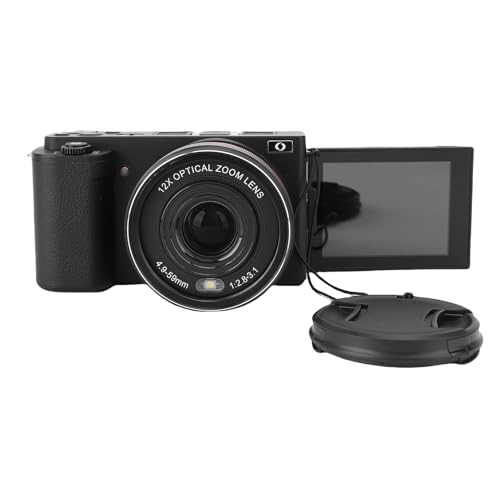 5K Digitalkamera für die Fotografie, 72MP Autofokusspitze und Shoot -Kamera mit 12 -facher Optischer Zoom, 3 270 ° Flip -Bildschirm, Vlogging -Kamera für YouTube mit 1 Akku 5K Digitalkamera für die Fotografie, 72MP Autofokusspitze und Shoot -Kamera mit 12 -facher Optischer Zoom, 3 270 ° Flip -Bildschirm, Vlogging -Kamera für YouTube mit 1 Akku von Gugxiom