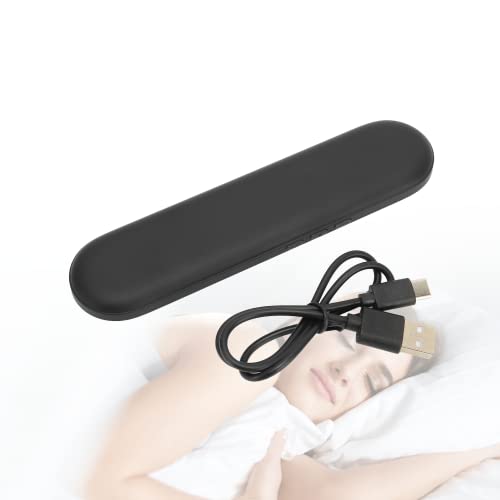 Bluetooth-Kissen-Lautsprecher, Tragbarer Bluetooth 5.3-Knochenleitungslautsprecher mit Timer-Off-Funktion, Mini-Kissenlautsprecher für Erwachsene, Kinder, Babys (Schwarz) von Gugxiom