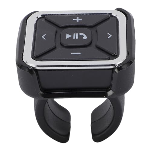 Bluetooth -Medien -Fernbedienung, wasserdichte Drahtlose Musikcontroller für Car Bike Motorcycle, Lenkradsteuerung für Handy, Wiederaufladbare 200 -mA -Akku Bluetooth -Medien -Fernbedienung, wasserdichte Drahtlose Musikcontroller für Car Bike Motorcycle, Lenkradsteuerung für Handy, Wiederaufladbare 200 -mA -Akku von Gugxiom