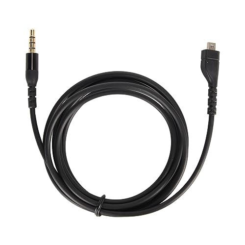 Ersatz-Audiokabel, 1,5 M/4,9 Fuß, Kompatibel mit Arctis 3/Arctis 5/Arctis 7/Arctis Pro/Arctis Prime Gaming-Kopfhörern Ersatz-Audiokabel, 1,5 M/4,9 Fuß, Kompatibel mit Arctis 3/Arctis 5/Arctis 7/Arctis Pro/Arctis Prime Gaming-Kopfhörern von Gugxiom