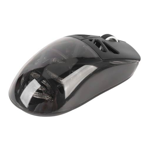Gugxiom 3-Modus-RGB-Gaming-Maus, Ultraleichte Optische Ergonomische Gamer-Maus mit Typ-C-Bluetooth-2,4-GHz-Verbindung für PC und Android-System von Gugxiom