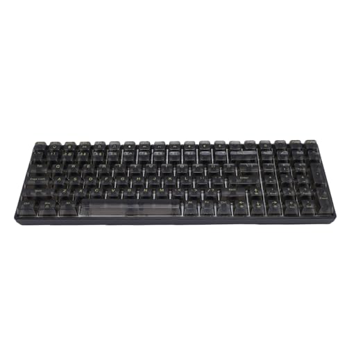 Gugxiom Gaming -Tastatur, 100 Mechanische Taste RGB -Tastatur Backbeleuchtung mit Blauen Switchen und Heißem Swapping -Design für PC -Laptop -Spieler und Schreibkräfte von Gugxiom