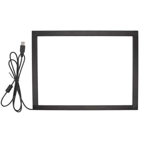 Infrarot-Touch-Rahmen, USB-Schnittstelle, Interaktives Plug-and-Play-IR-Touchscreen-Overlay für Touch-Whiteboards, Digital Signage-Kioske (42 Zoll) von Gugxiom