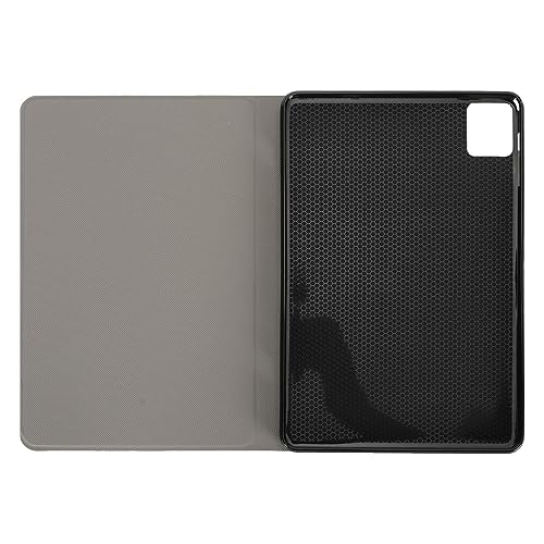 Gugxiom Tablet-Hülle aus PU-Leder für Blackview Tab7 WiFi, Ersatz-Tablet-Hülle mit Klappbarem Ständer, Präzise Öffnung für Tablets (Grey) von Gugxiom