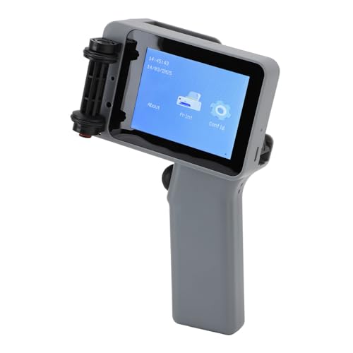 Handheld Inkjet -Druckerpistole, Tragbare HD -LED 4.3 -Zoll -Touchscreen mit 600DPI -Präzision, 12,7 Mm Einstellbare Höhe für Barcode QR -Code auf Holzstoffstoffstoff Handheld Inkjet -Druckerpistole, Tragbare HD -LED 4.3 -Zoll -Touchscreen mit 600DPI -Präzision, 12,7 Mm Einstellbare Höhe für Barcode QR -Code auf Holzstoffstoffstoff von Gugxiom