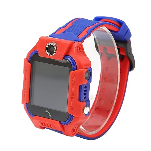 Kinderspiel-Smartwatch für Mädchen und Jungen, mit 1,44-Zoll-HD-Touchscreen, Spiele-Musik-Player, Kamera, Videoaufzeichnung, Wecker, Rechner, Taschenlampe, (Rot) von Gugxiom