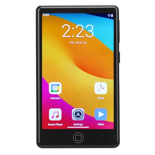 MP3 -Player mit Bluetooth und WiFi, 4 Zoll Touchscreen MP4 Player Tragbarer Musikplayer mit Lautsprecher für Android 14 Support Bis zu 256 GB MP3 -Player mit Bluetooth und WiFi, 4 Zoll Touchscreen MP4 Player Tragbarer Musikplayer mit Lautsprecher für Android 14 Support Bis zu 256 GB von Gugxiom