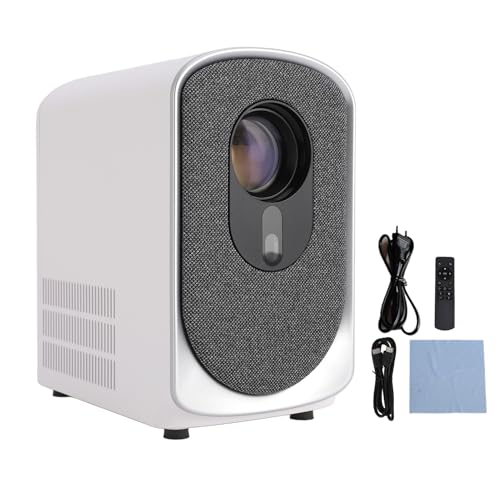 Projektor, Tragbarer HD -Projektor mit 8 GB Speicher, Projektor mit Drahtloser Bildschirmspiegelung für Android 11.0 und Bluetooth für den Gebrauch zu Hause und Im Freien von Gugxiom