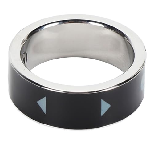 Smart Ring, Drahtlose Bluetooth-Fernbedienung mit Fingerspitze, Fernbedienungs-APP, Kindle-Seitenwender, Scrolling-Ringe, Wiederaufladbare Kamera-Fernbedienung für (Größe 22, 75 Smart Ring, Drahtlose Bluetooth-Fernbedienung mit Fingerspitze, Fernbedienungs-APP, Kindle-Seitenwender, Scrolling-Ringe, Wiederaufladbare Kamera-Fernbedienung für (Größe 22, 75 von Gugxiom