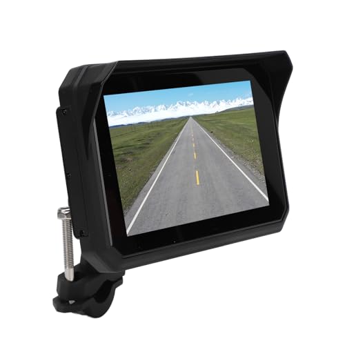 Tragbares Motorrad-GPS mit Carplay/Android Auto, Wasserdichtes Autoradio, 5-Zoll-IPS-Touchscreen mit Bluetooth, Motorrad-GPS-Navigationssystem für Motorräder Tragbares Motorrad-GPS mit Carplay/Android Auto, Wasserdichtes Autoradio, 5-Zoll-IPS-Touchscreen mit Bluetooth, Motorrad-GPS-Navigationssystem für Motorräder von Gugxiom