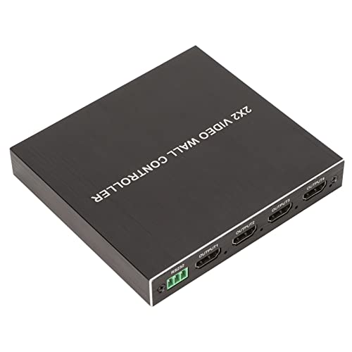 Videowand-Controller, HDMI- und DVI-4K-Eingang, Verwandelt 4 TV-Bildschirme in EIN Wanddisplay, Zusätzliches Audio, IR-Fernbedienung, Videowand-Controller 4K bei 25 Hz, 30 Hz Videowand-Controller, HDMI- und DVI-4K-Eingang, Verwandelt 4 TV-Bildschirme in EIN Wanddisplay, Zusätzliches Audio, IR-Fernbedienung, Videowand-Controller 4K bei 25 Hz, 30 Hz von Gugxiom