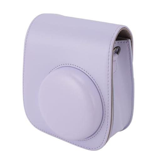 Zubehörset für die Sofortbildkamera Fujifilm 12 11, Inklusive PU-Lederschutzhülle, Album, Rahmen, DIY-Aufkleber und Filter (Purple) von Gugxiom