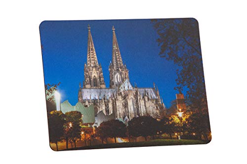 Guido Jakobs Mauspad Kölner Dom am Abend (Mousepad mit Dom von Köln) 20115 von Guido Jakobs